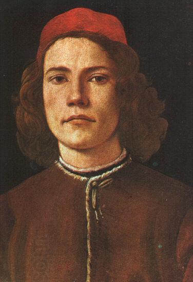 Sandro Botticelli Portrait of a Young Man_b China oil painting art